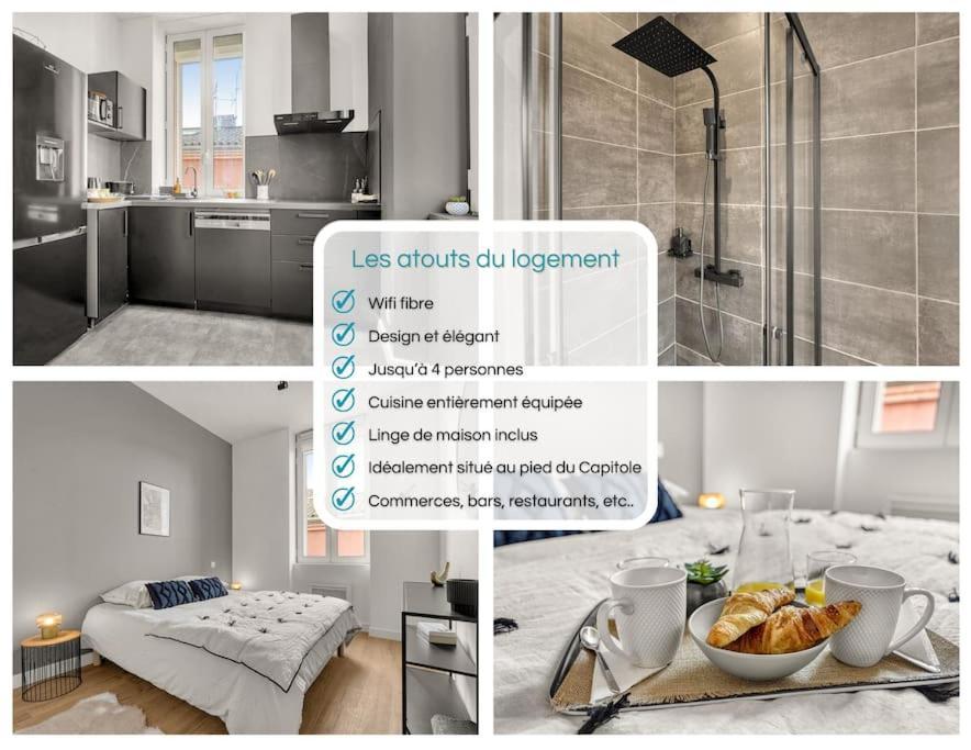 Ღ Le Lormian - Design & Confortable - Capitole Toulouse Bagian luar foto